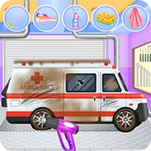 Emergency Vehicle Wash Simulator
