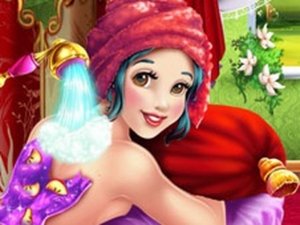 Snow White Spa Day Makeover