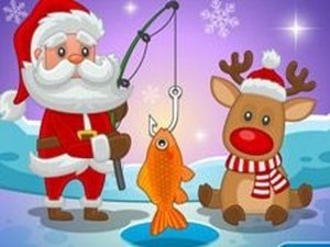 Santa's Holiday Fishing Arcade