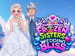 Frozen Sisters Wedding Dress Up