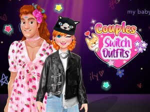 Couple Style Swap Dress Up Game