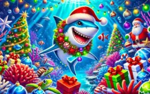 Festive Shark Ocean Adventure