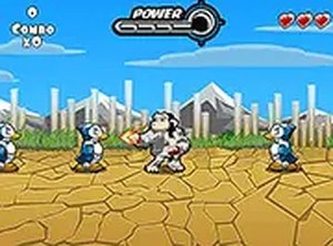 Cheeky Chimp Arena Tussle